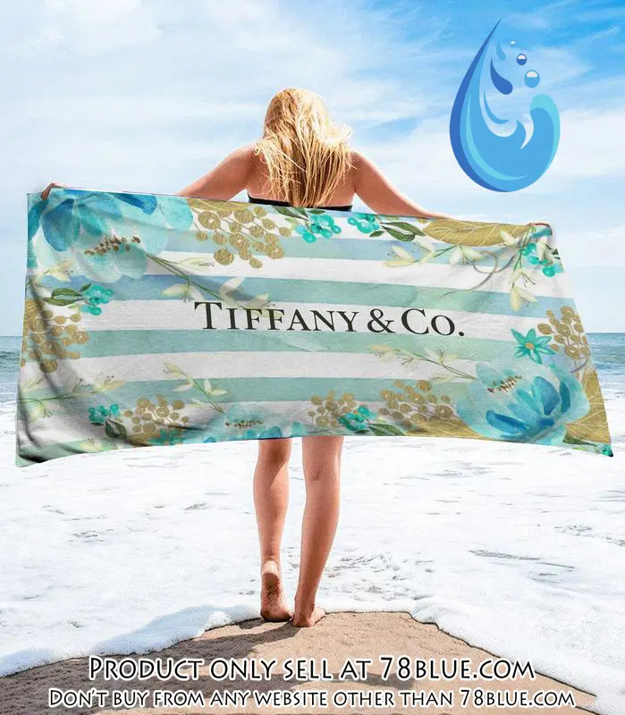 Tiffany and co beach towel luxury brand hot trending summer  bt00342 78b0954815